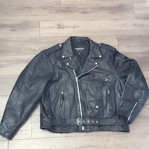 unik leather motorcycle jacket